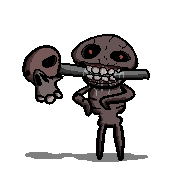 Isaac resprites! Famine Portrait - By @viv-jefferies on Itaku