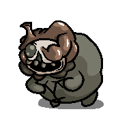 Isaac resprites! Chimera portrait - By @viv-jefferies on Itaku