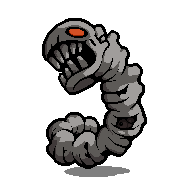 Isaac resprites! The Shell portrait - By @viv-jefferies on Itaku