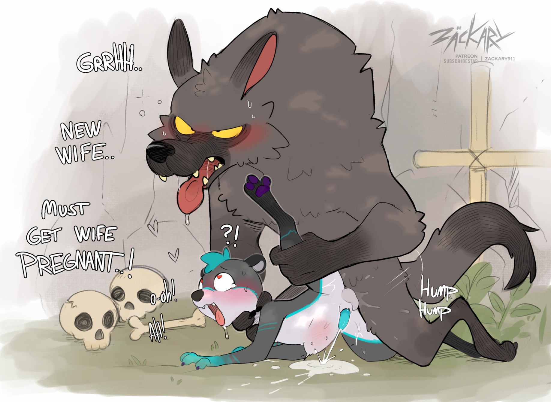 an otter in deep werewolf territory