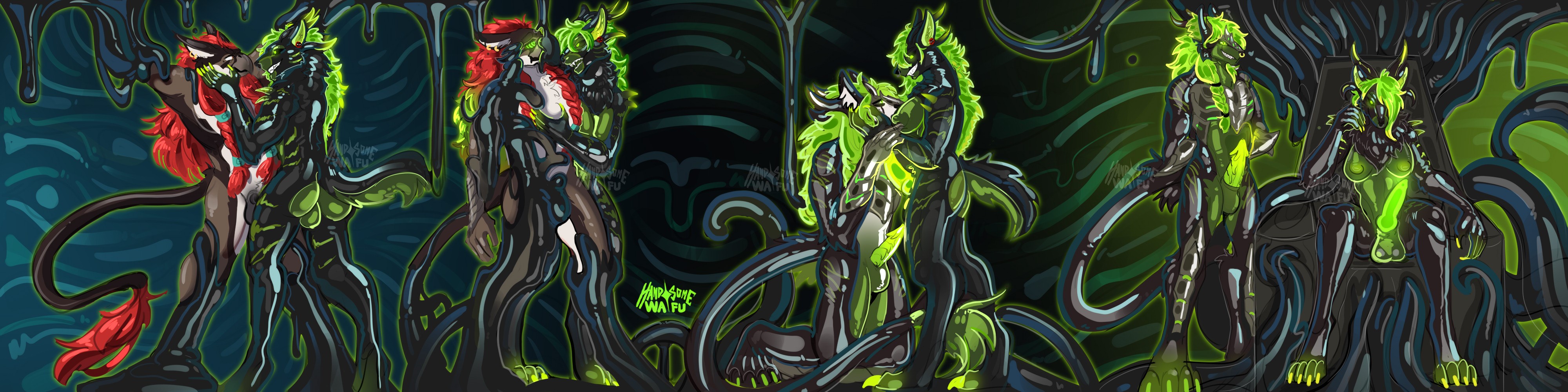 Commission for longshot609/ Teebs13 - By @xolarxylia on Itaku