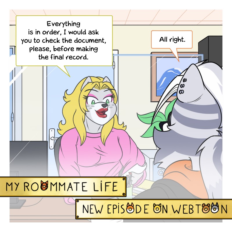 My Roommate Life 217 SNEAK PEEK - By @capitaine_byakko on Itaku