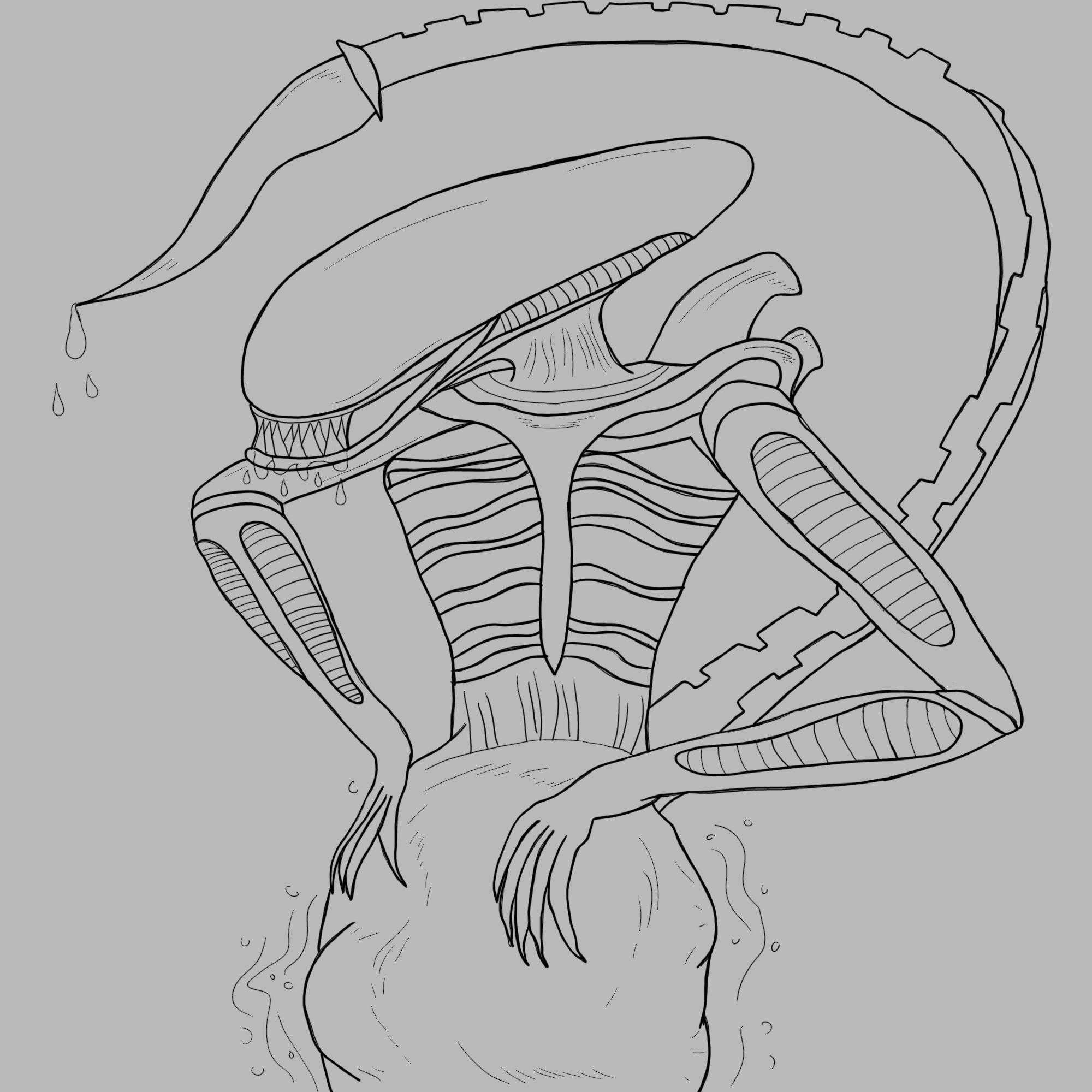 (Voretober) In space no one can hear you gurgle... By ptarodex on Itaku