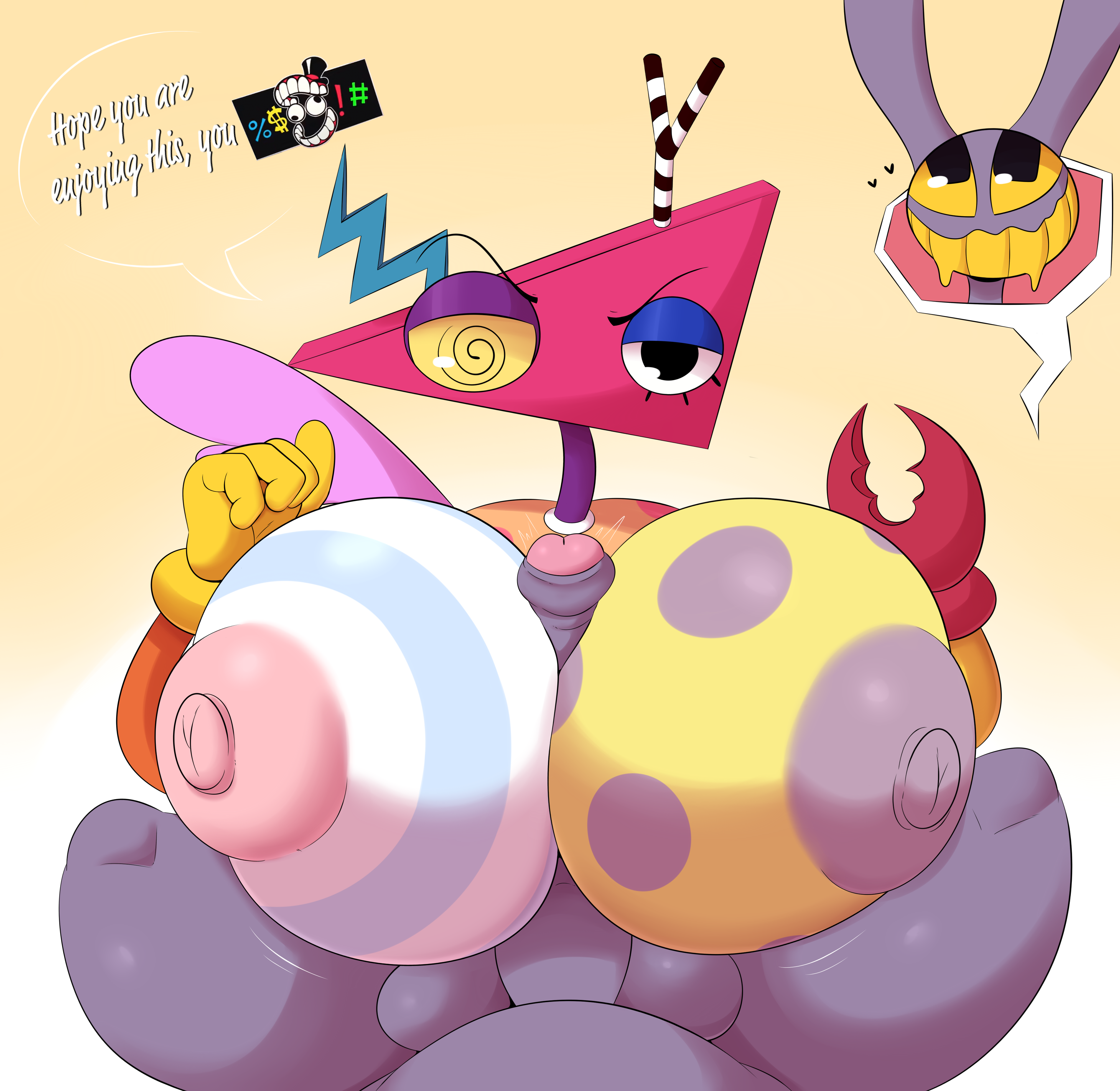 Zooble titfuck - By @coffee_demon on Itaku.