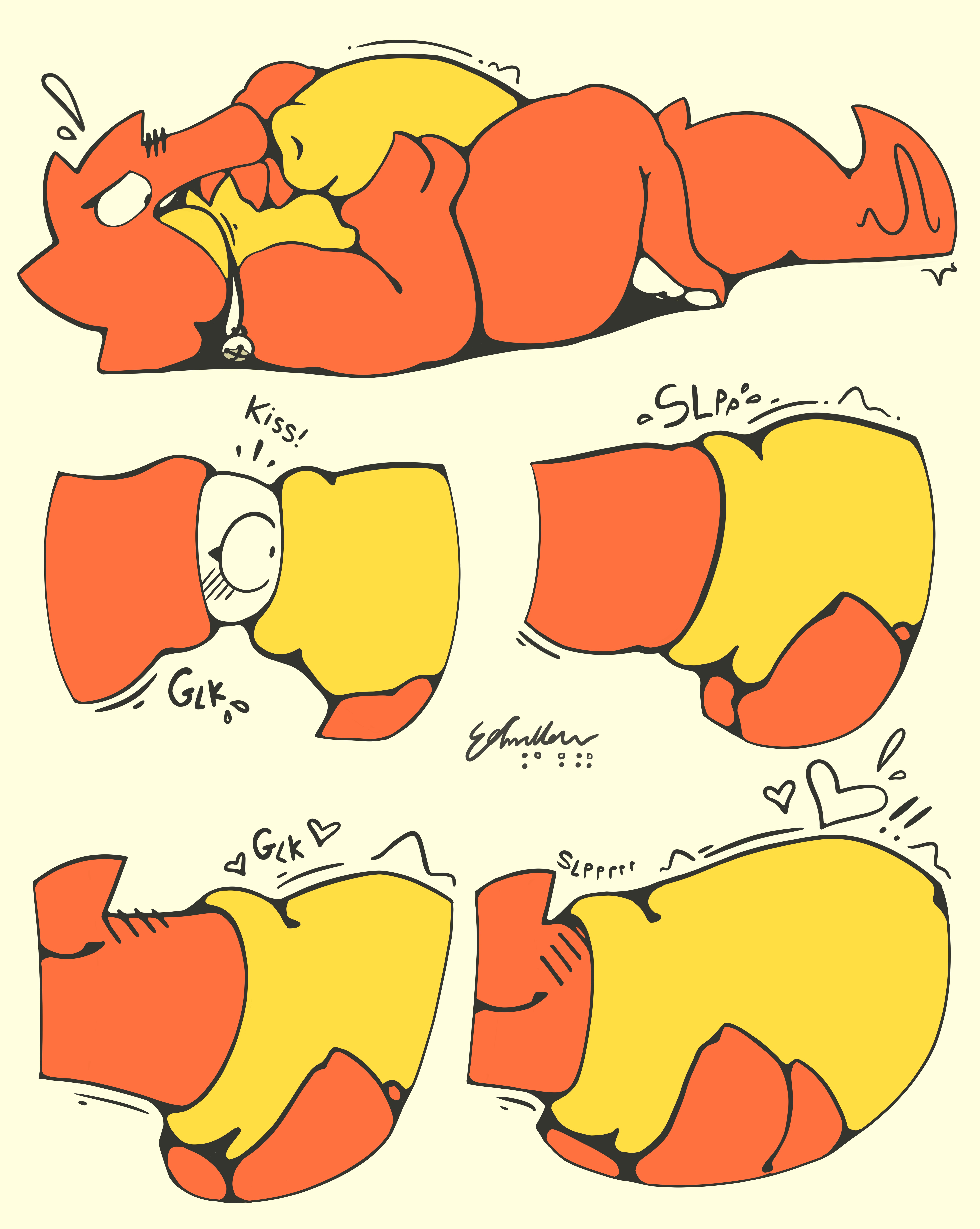 anteater(?) CV part 2 - By @sofmallow on Itaku