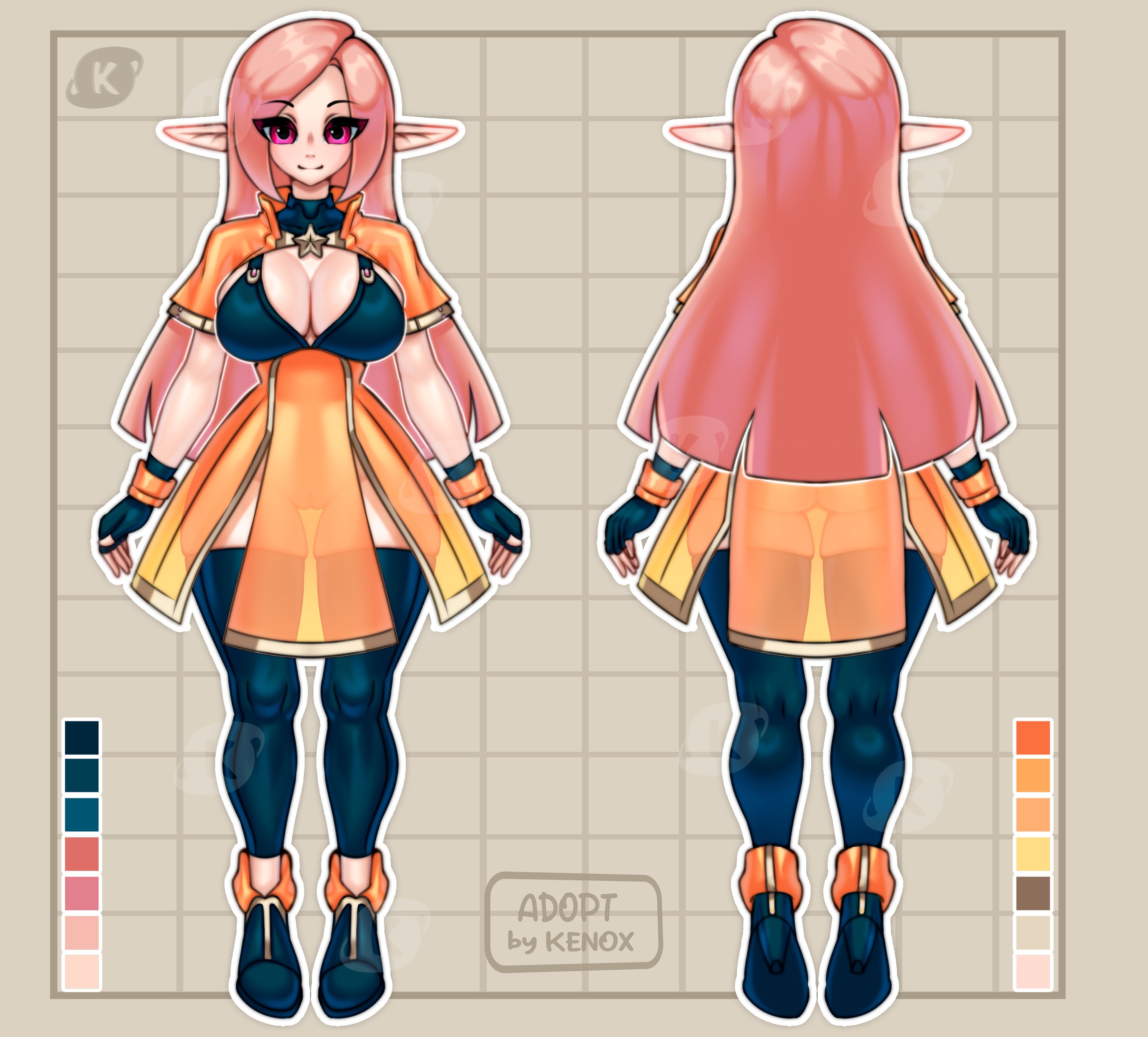 [OPEN] Adopt Elf Mirie Elenwe - By @kenox94 on Itaku