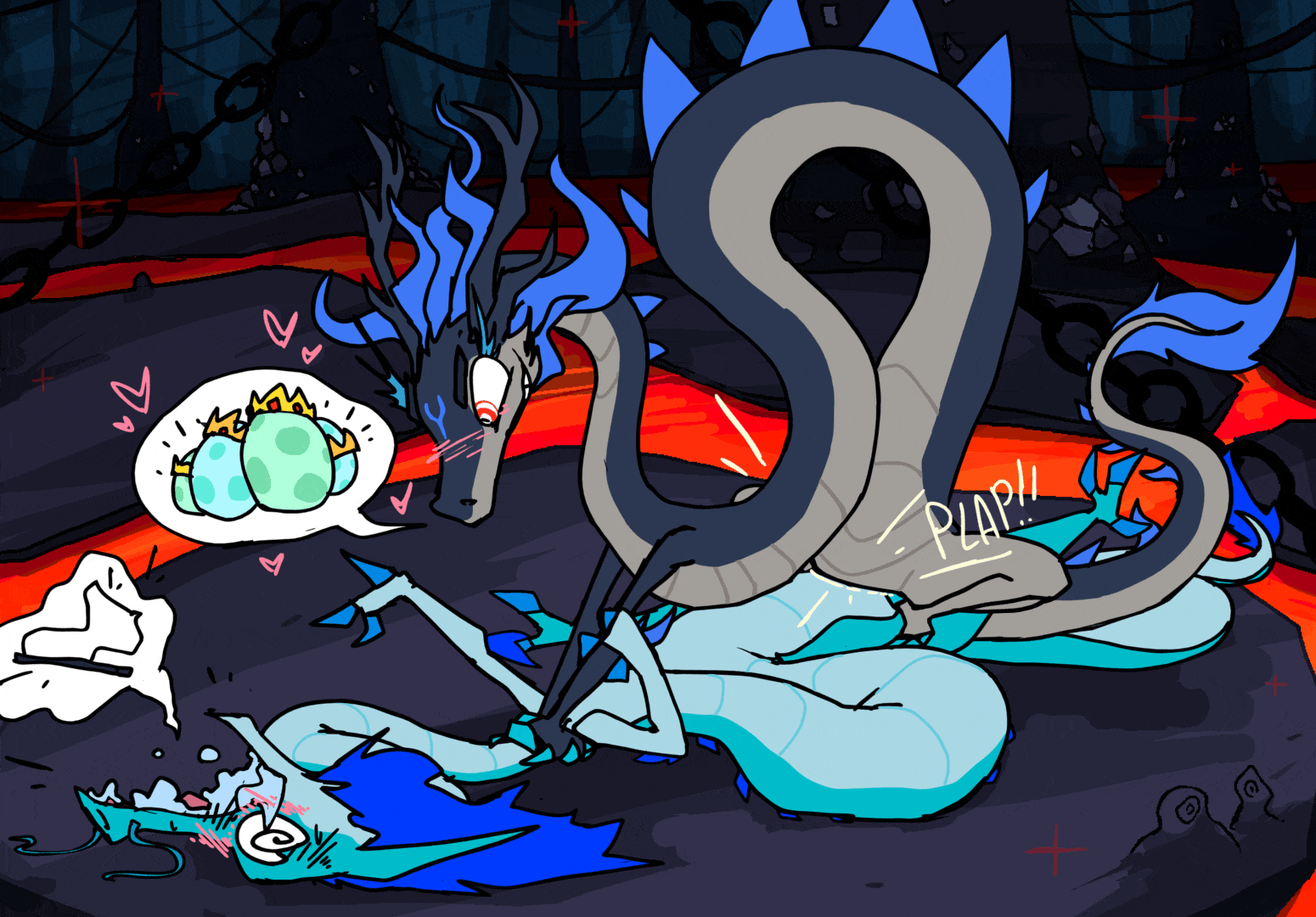 [ANIM] The Dragon Heritage - By @roksim on Itaku 