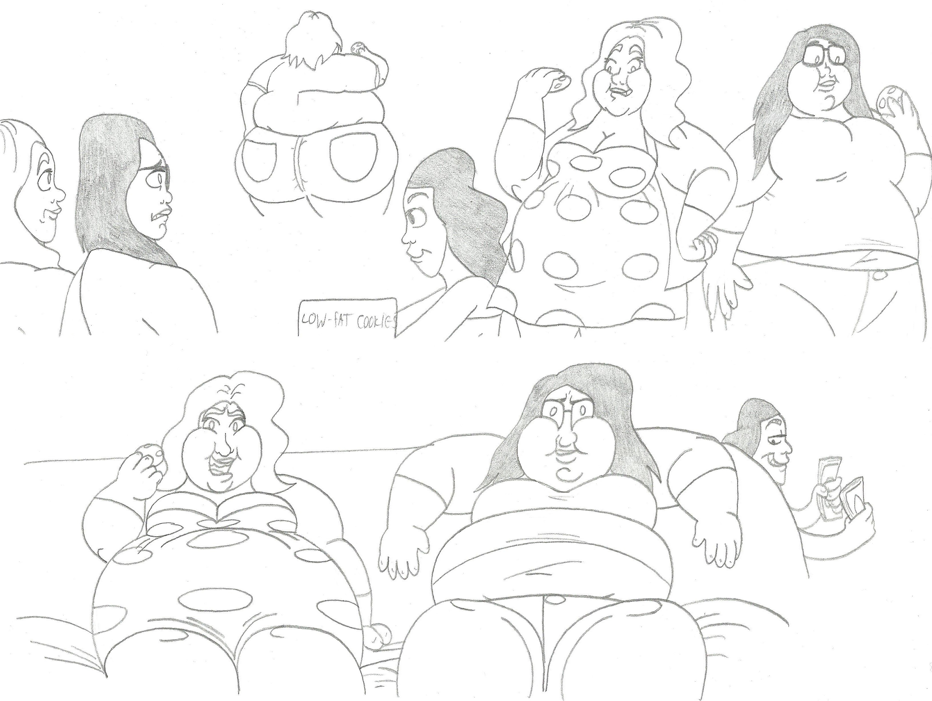 Haley and Alex Dunphy WG - By @catstuxedo on Itaku