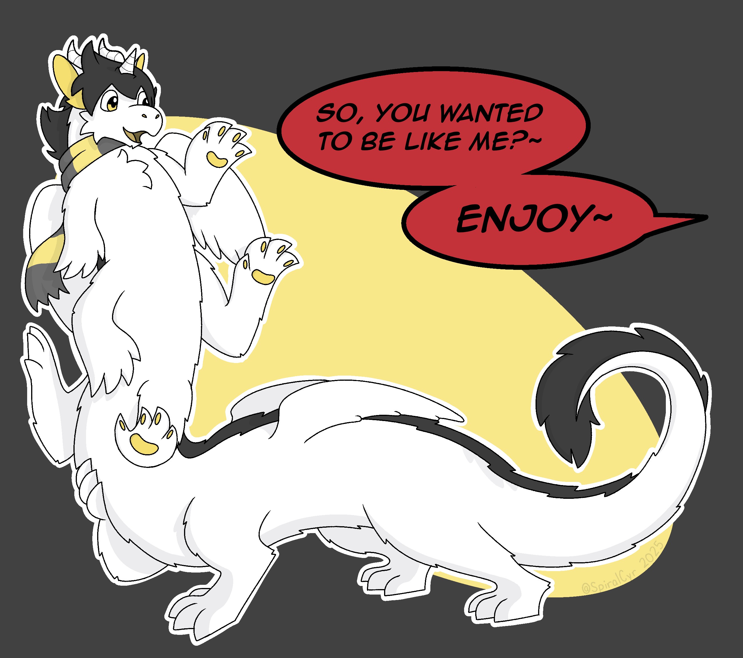 [Art Fight] #2 Be Like Me~ - By @spiralcyr on Itaku