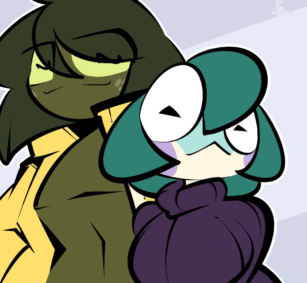 cool frogs - By @thegobbo on Itaku