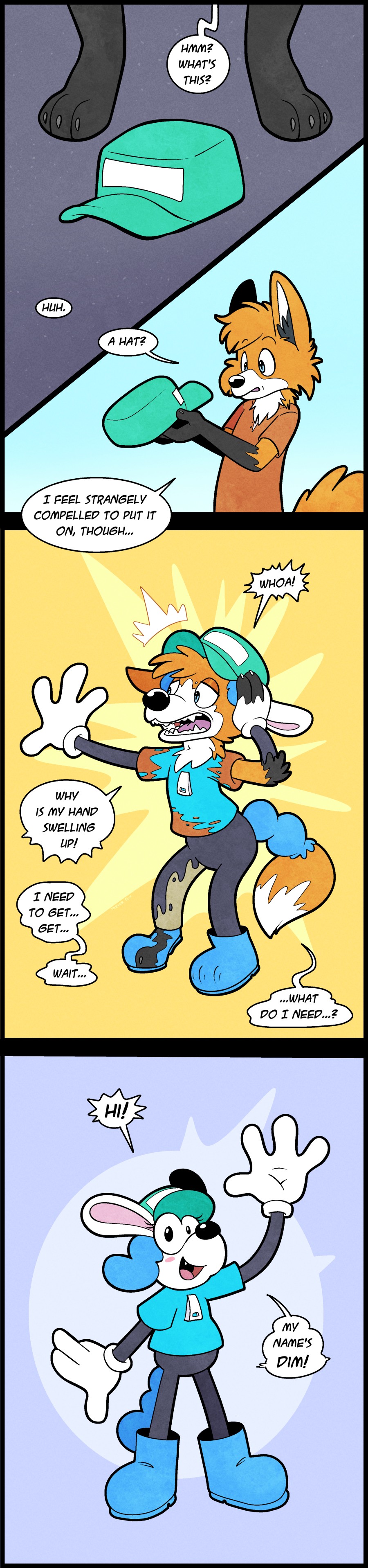 Lgbt Rabbits A Dim Fox - By @trevorfox on Itaku