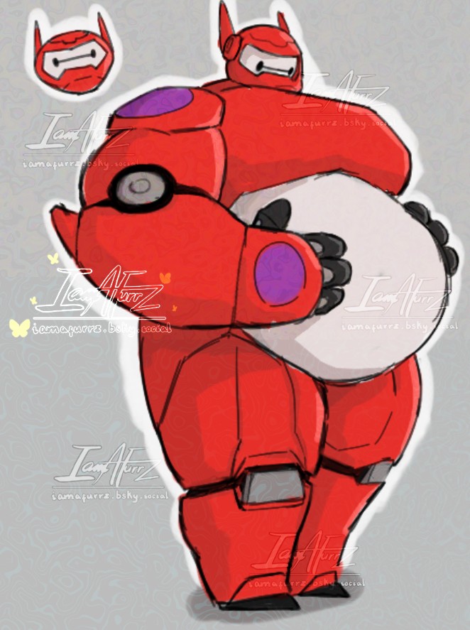 baymaxarmored - By @iamafurrz on Itaku