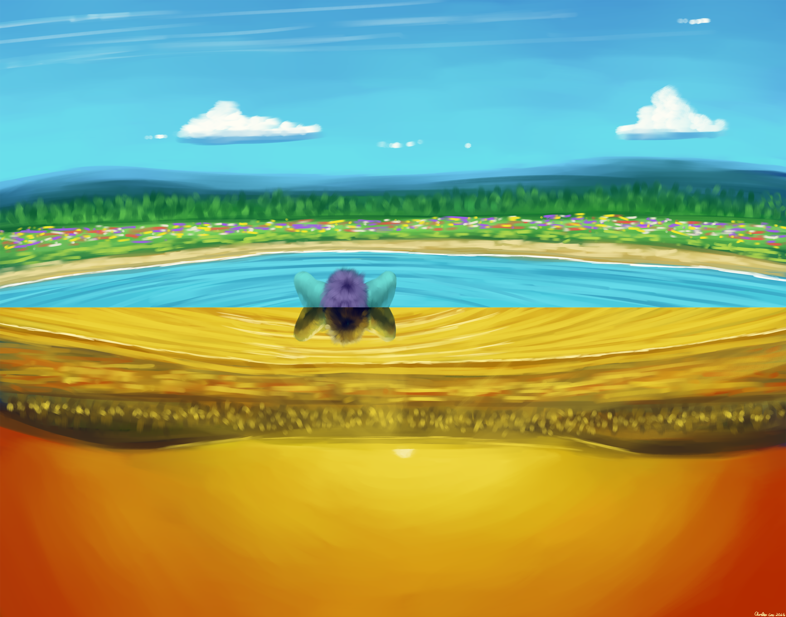 Bern Speedpaint - By @bernad on Itaku