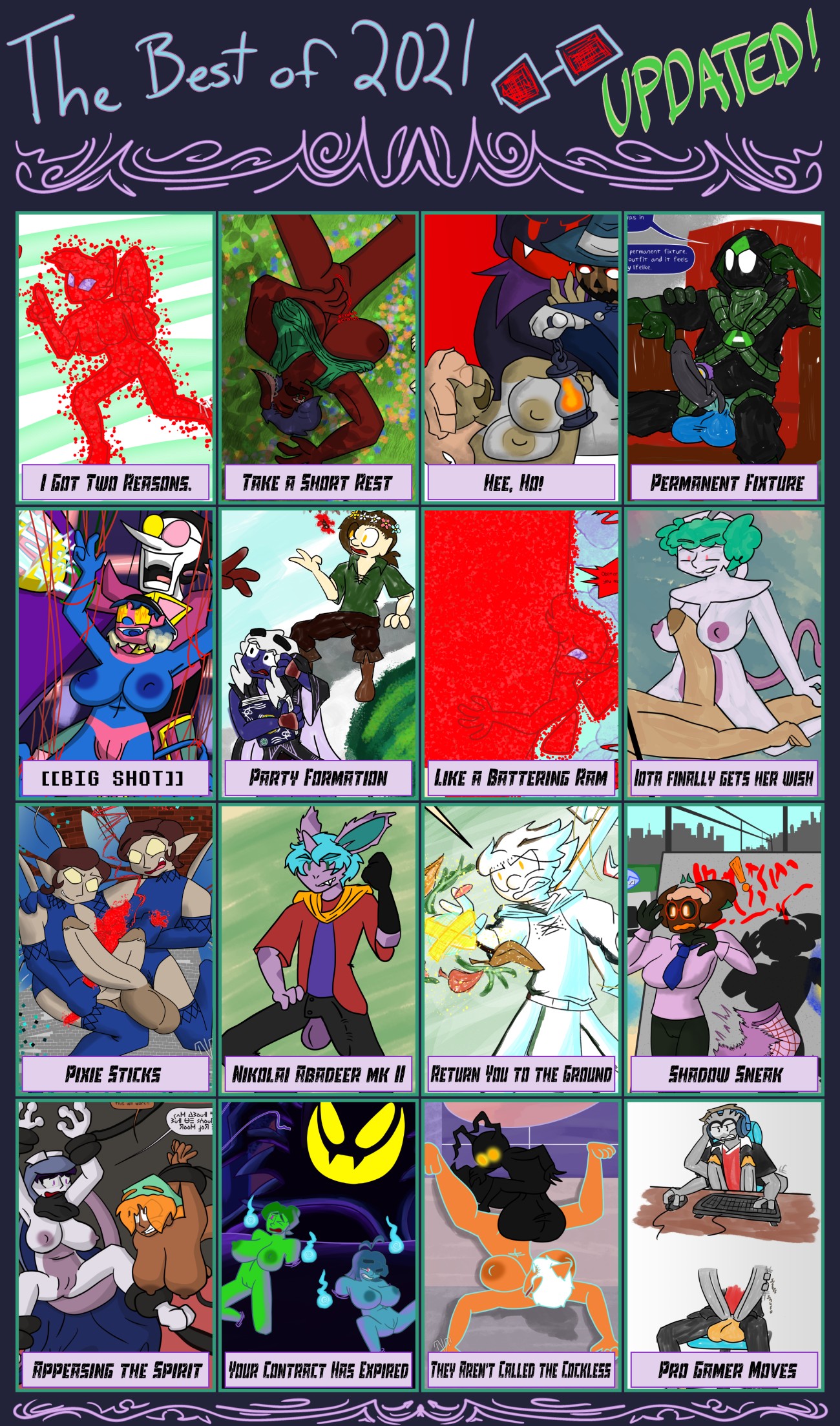 Best of 2021 - "Updated for 2026" Edition - By @portmanpreau on Itaku