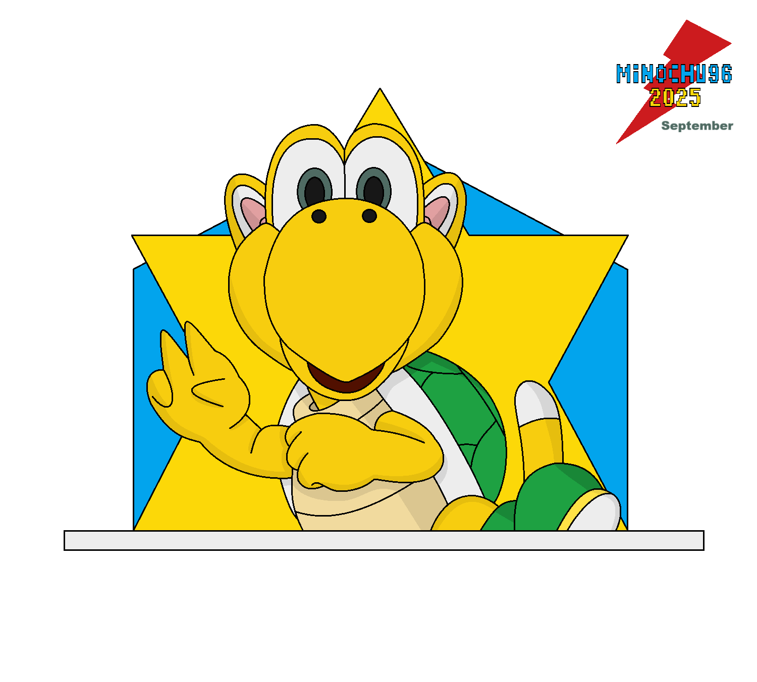 Cat Koopa Troopa - By @minochu96 on Itaku