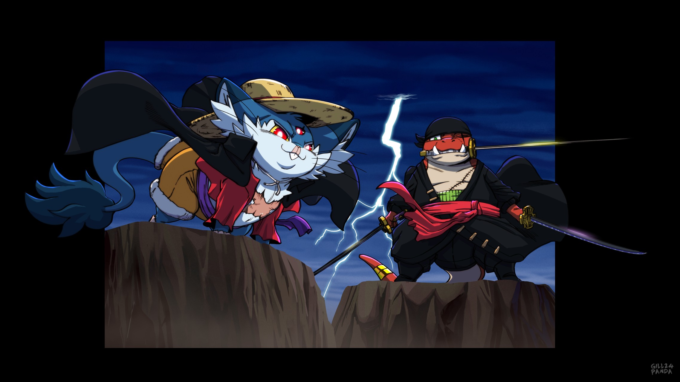 Let's do this captain - By @gillpanda on Itaku