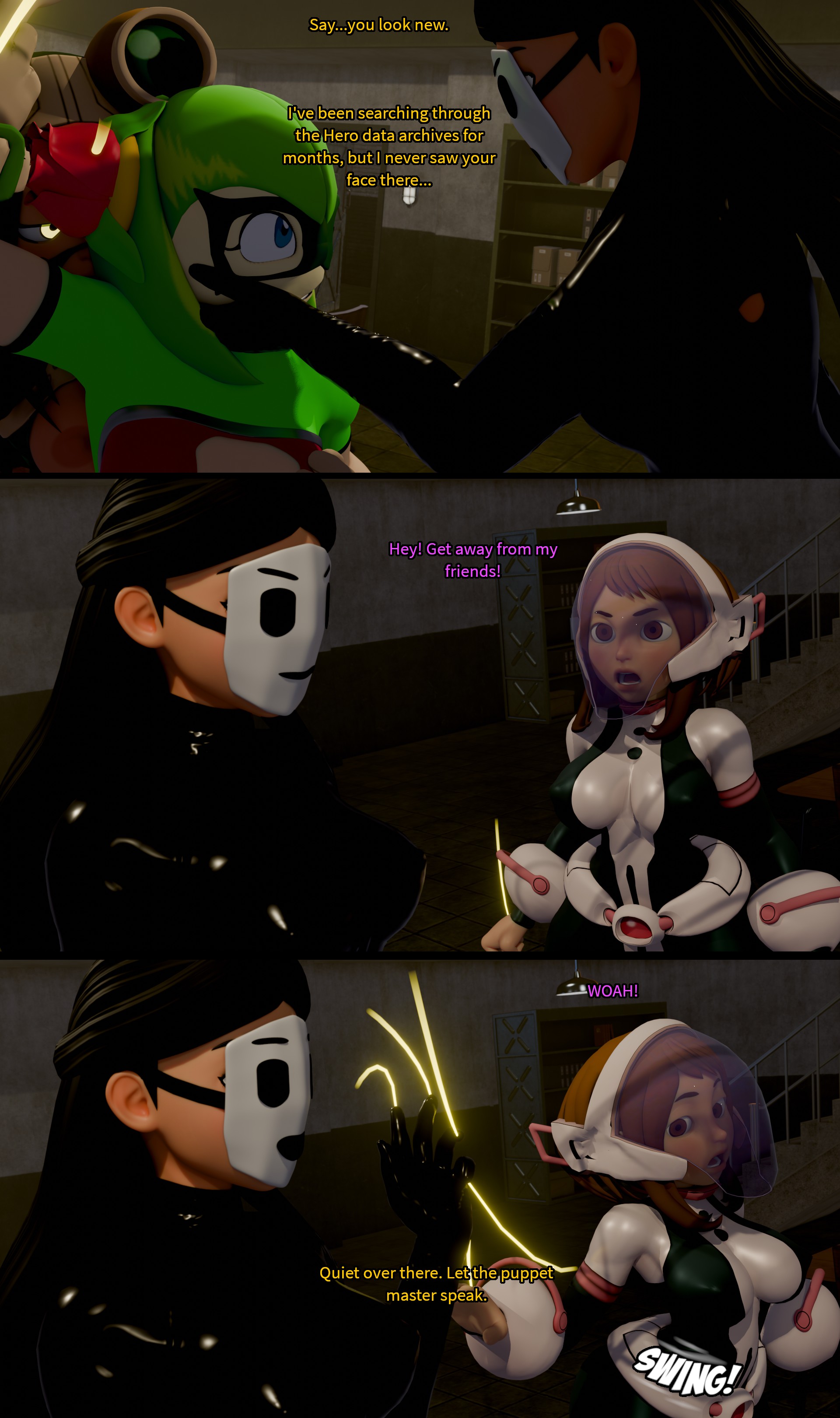 Cosmo vs the Puppet Master - Page 11 - By @legoguy9875 on Itaku