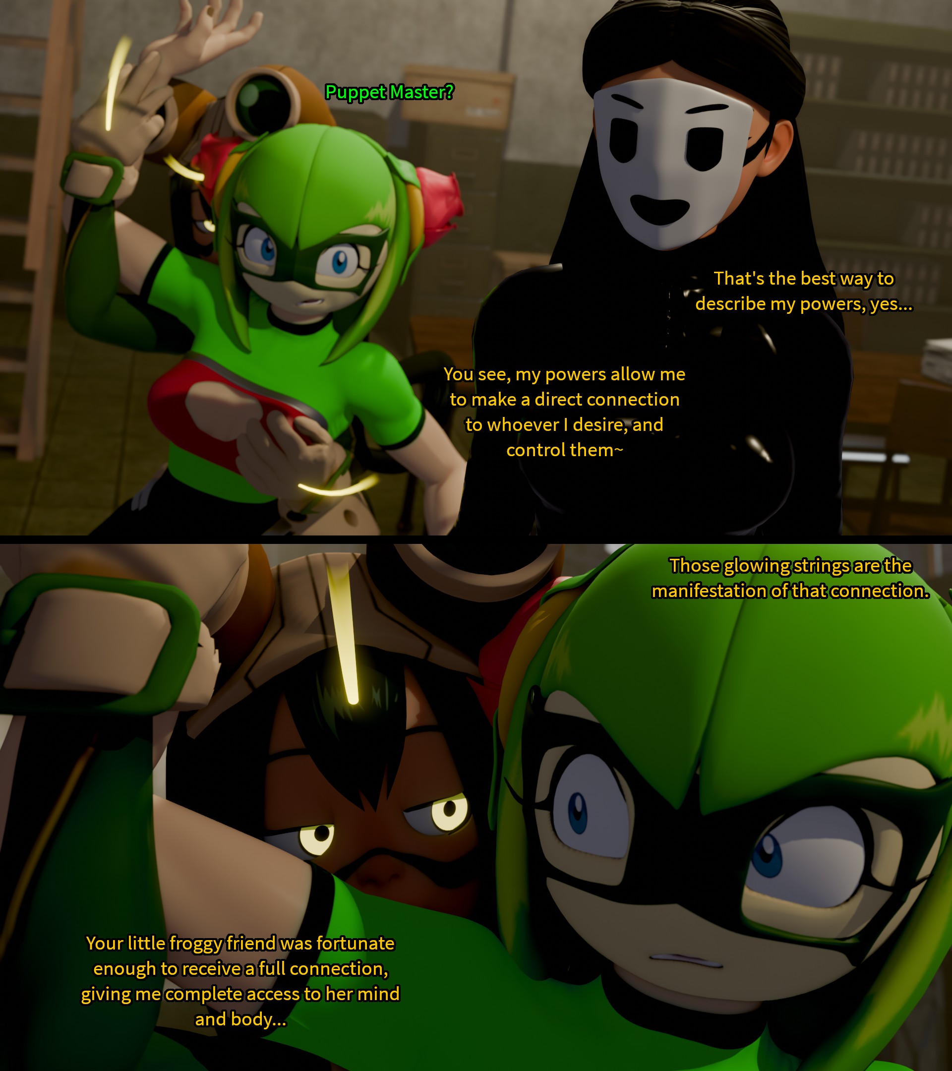 Cosmo vs the Puppet Master - Page 12 - By @legoguy9875 on Itaku