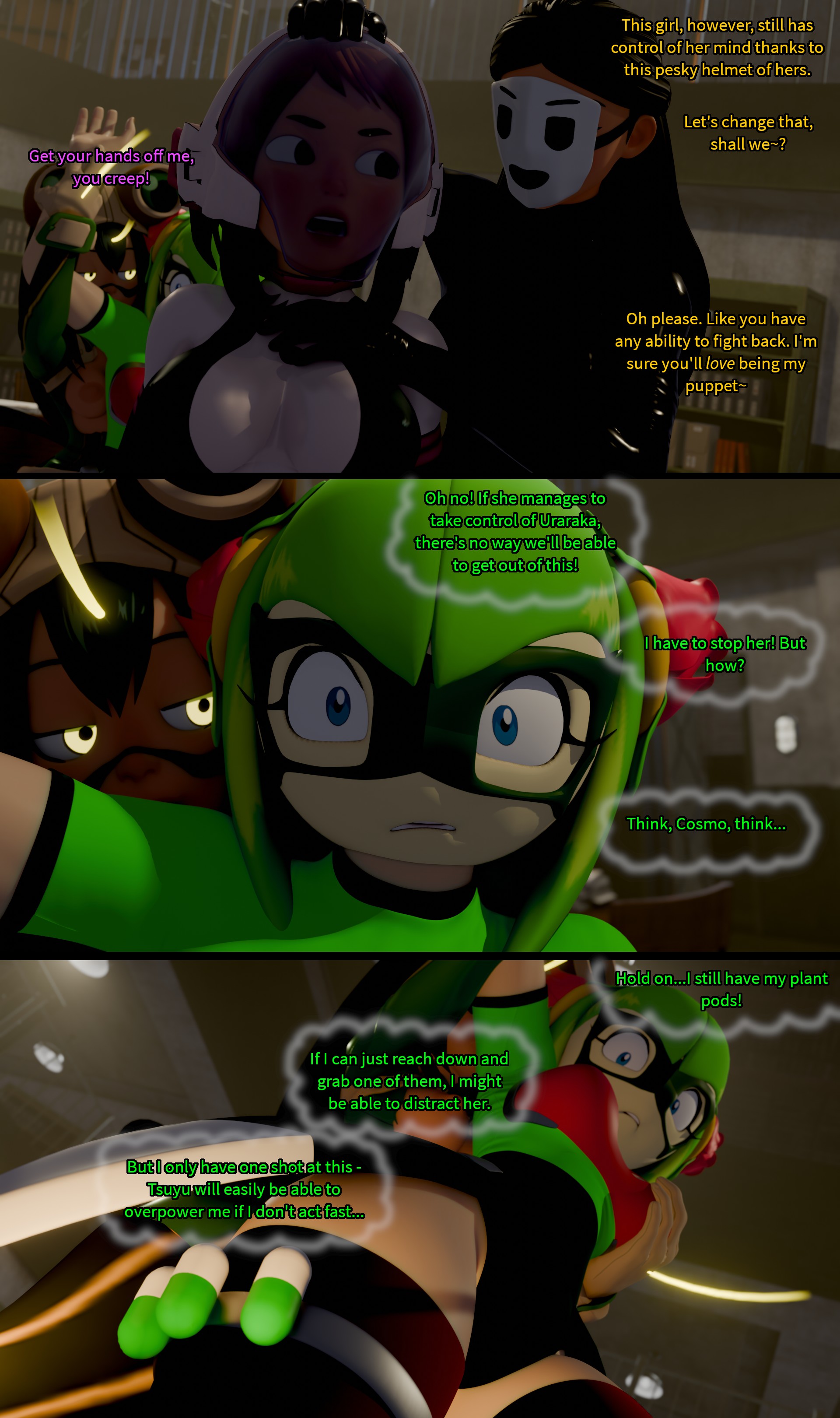 Cosmo vs the Puppet Master - Page 13 - By @legoguy9875 on Itaku