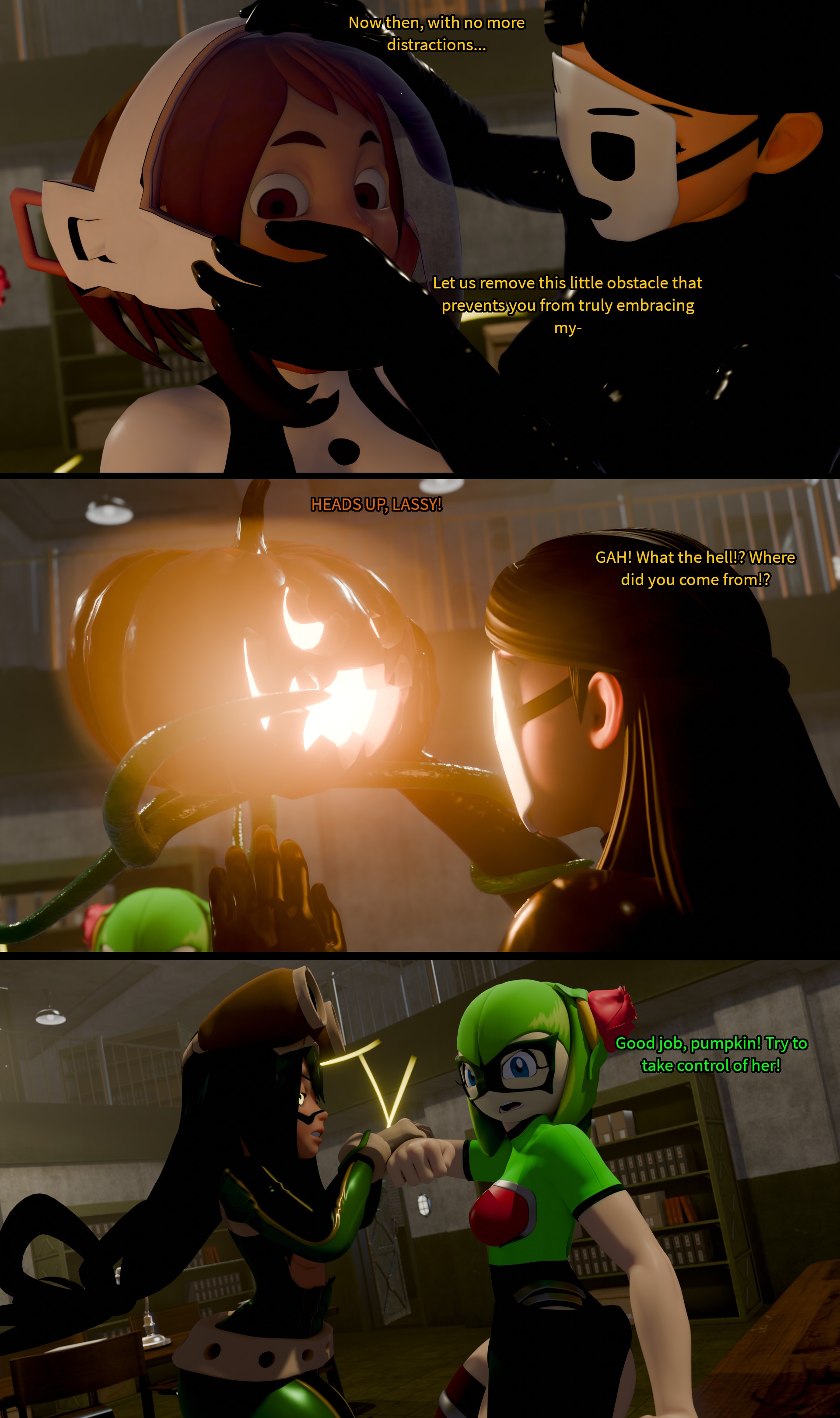 Cosmo vs the Puppet Master - Page 14 - By @legoguy9875 on Itaku