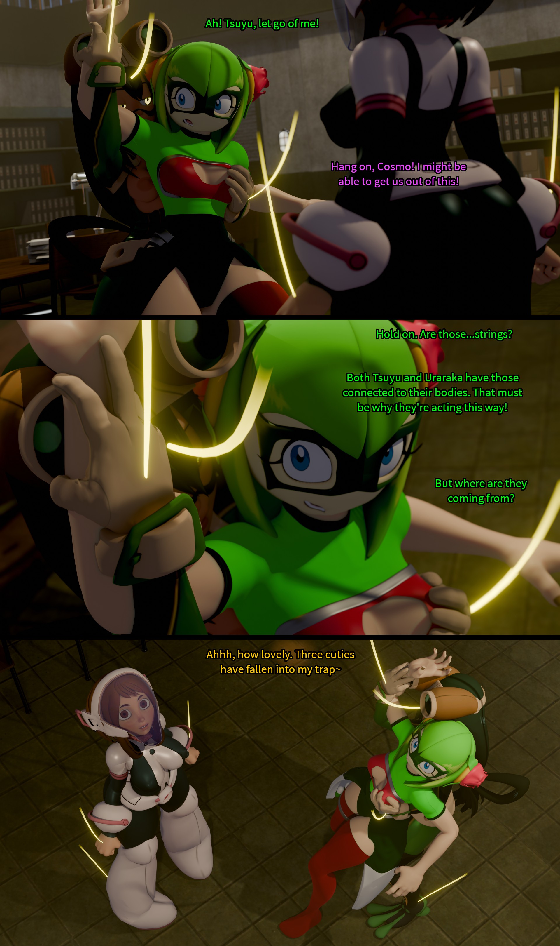 Cosmo vs the Puppet Master - Page 9 - By @legoguy9875 on Itaku