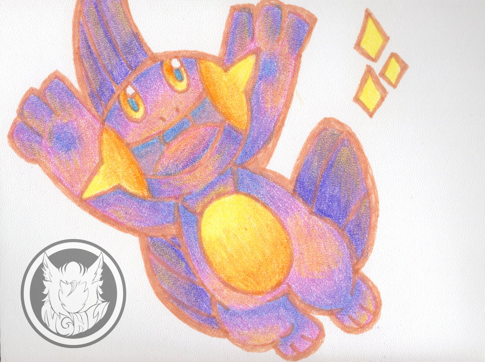Day 85--Marshtomp - By @thenextgenhero on Itaku