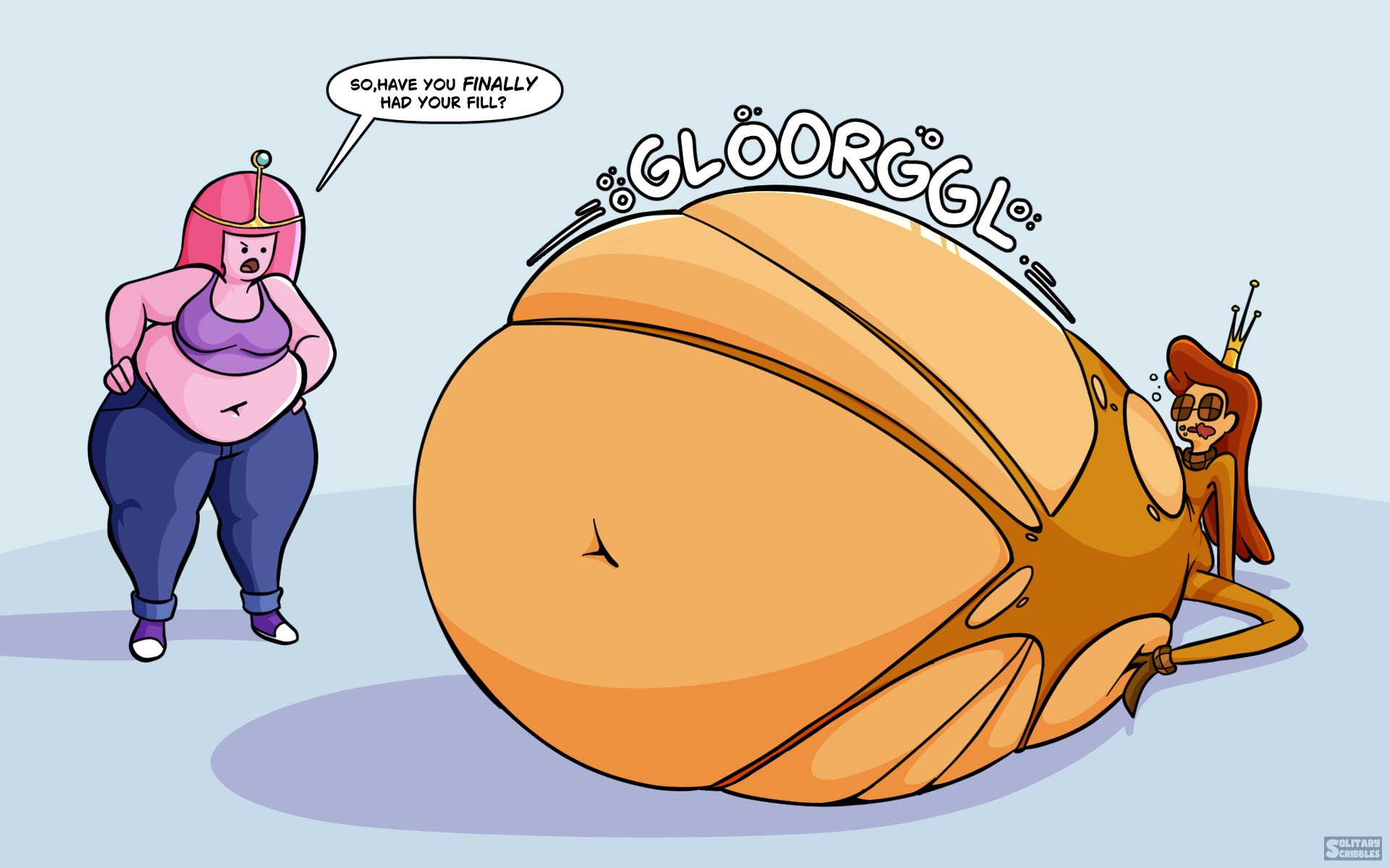 [CM] PB and Gridface - By @solitaryscribbles on Itaku