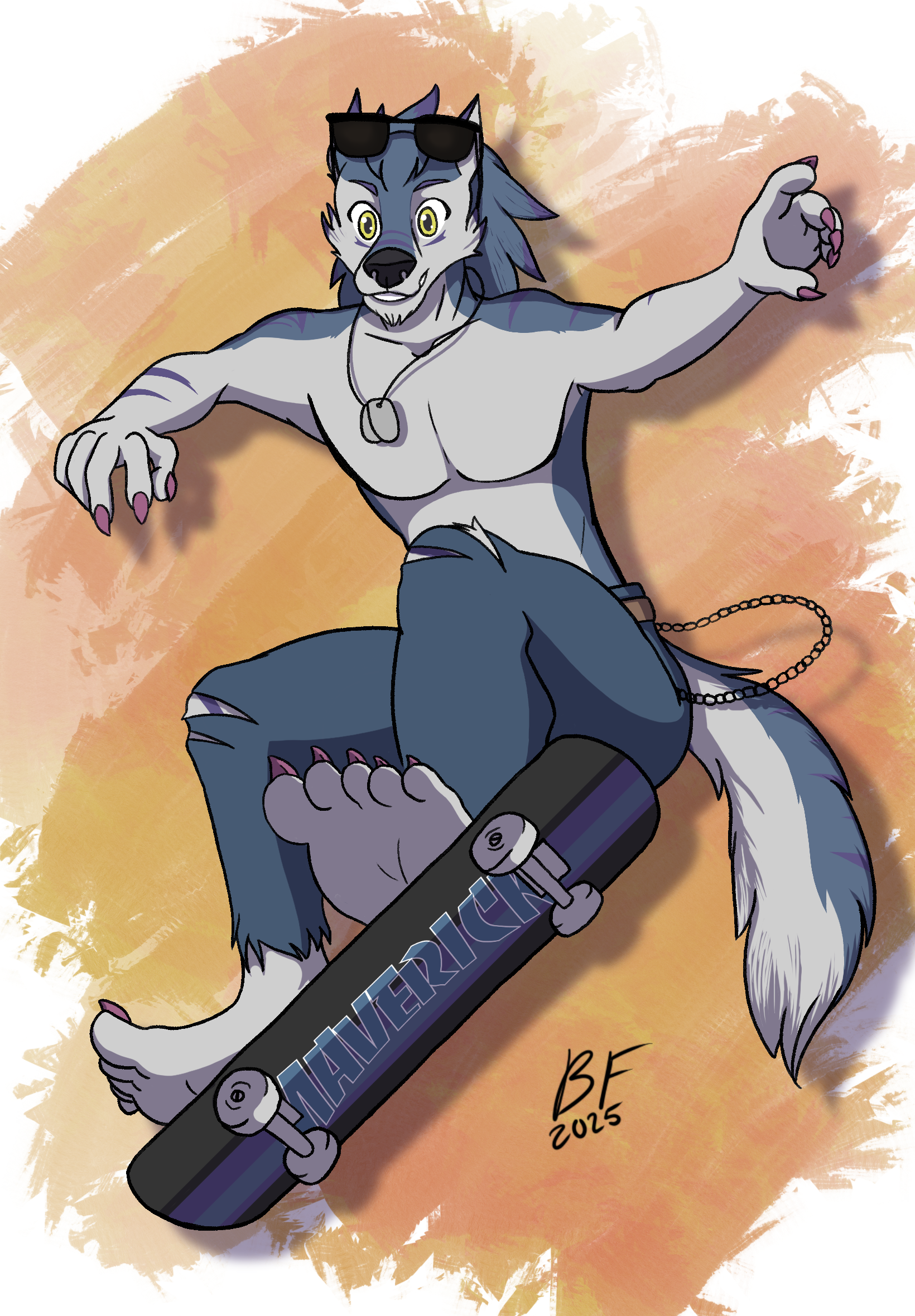 Weeboo Weeboo - By @mavericklobo on Itaku
