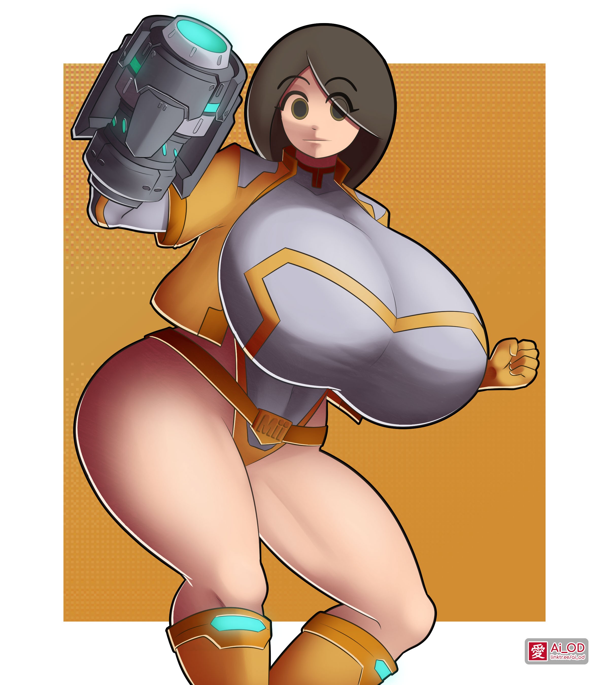 JunJul 2025 Mii Gunner - By @ai_od on Itaku.