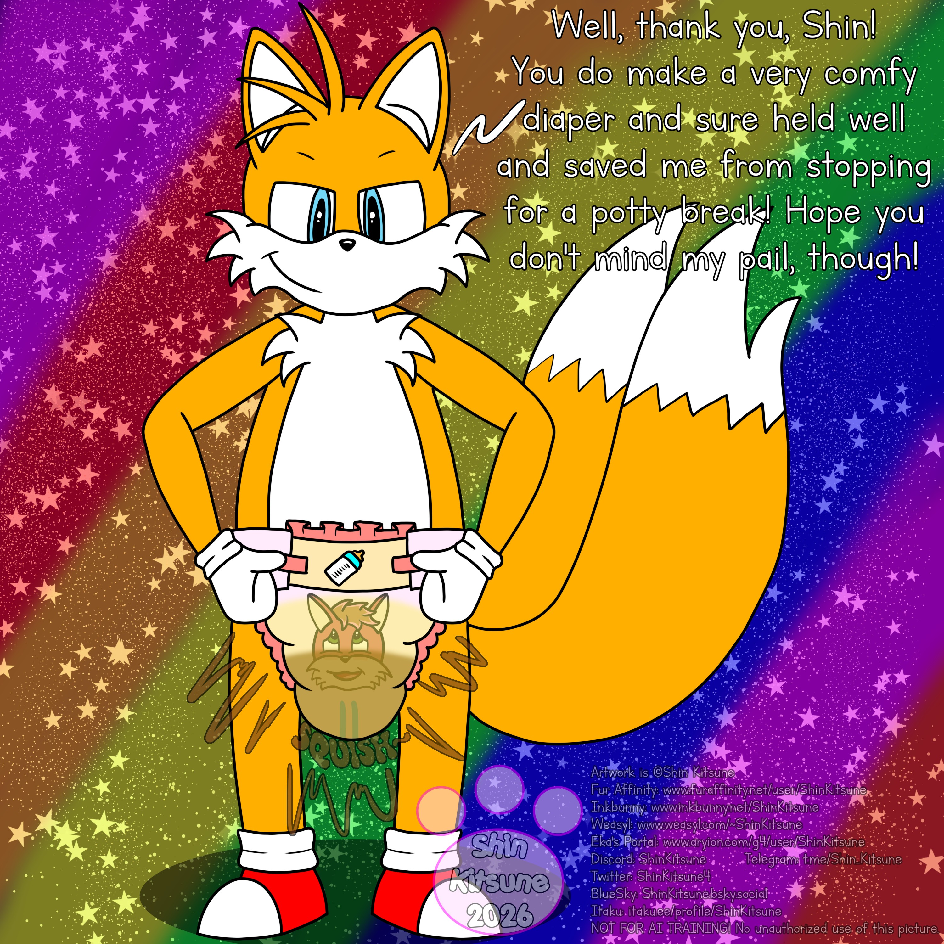 [PA]Tails and a Shindiaper Remake (CW: Diaper TF, Use) - By ...