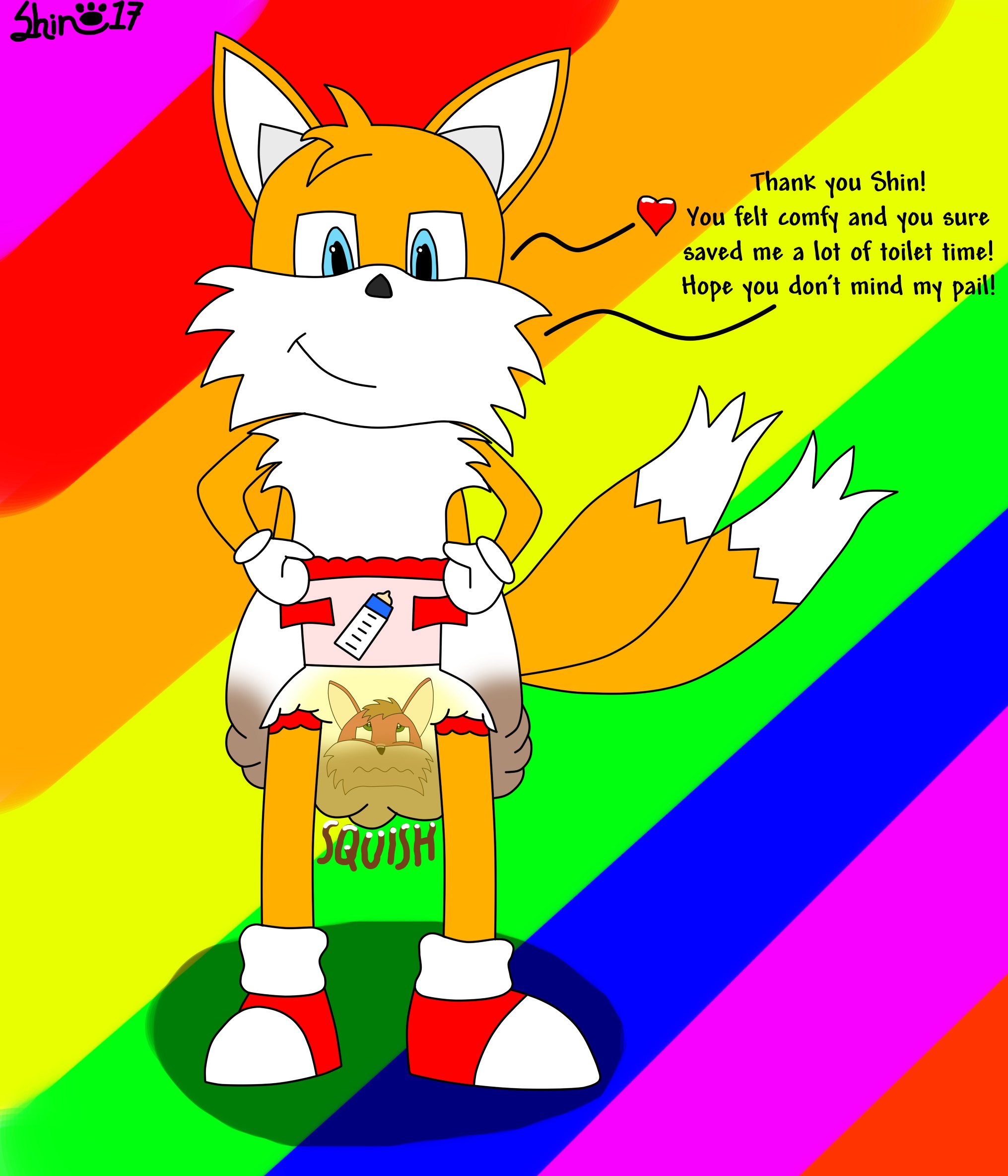 [PA]Tails and a Shindiaper Remake (CW: Diaper TF, Use) - By ...