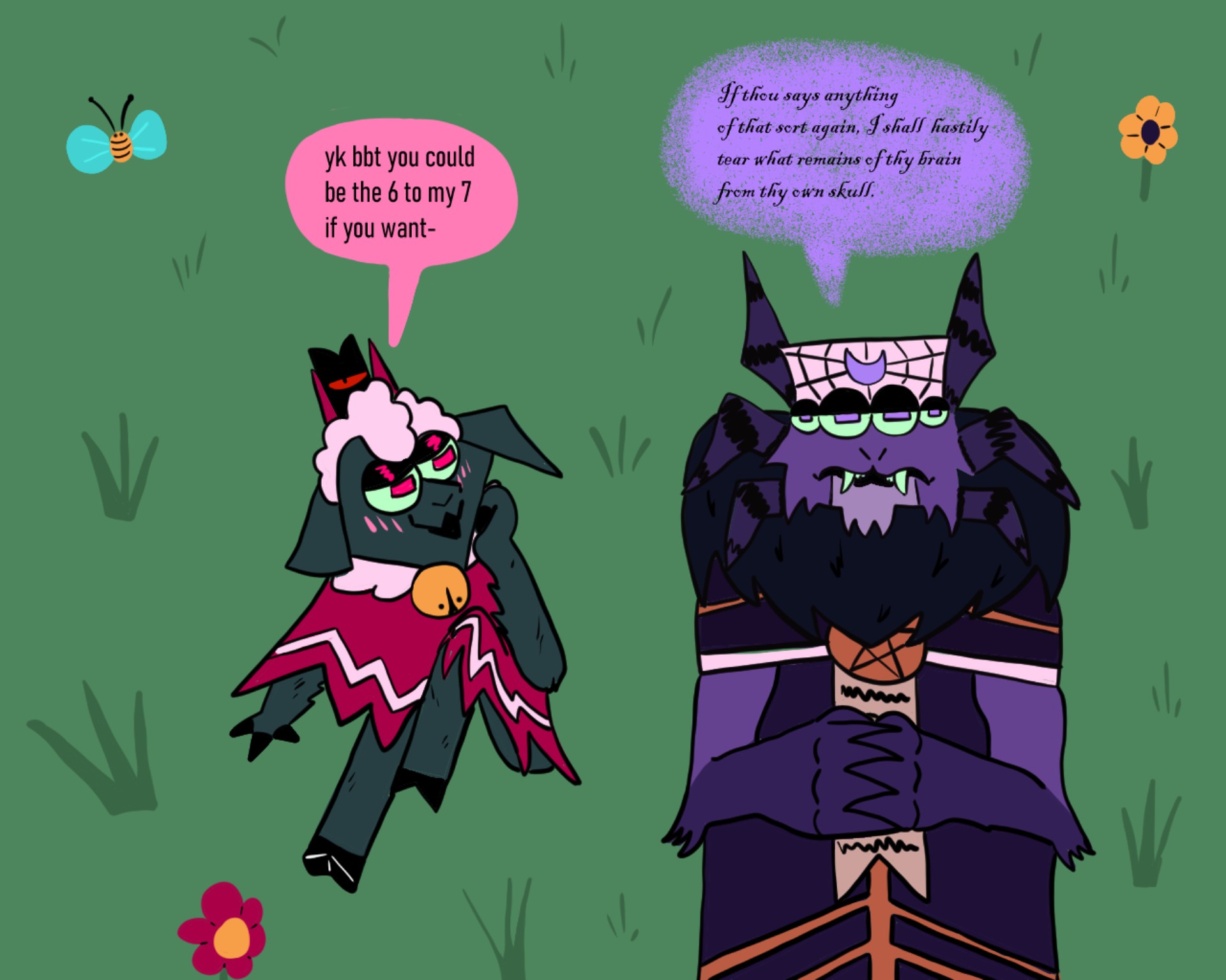 COTL Gifts - God of No Rizz (1/10) - By @ganglygamer on Itaku