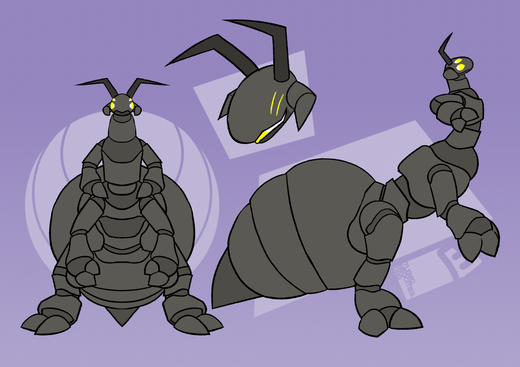 COMMISSION - HARIOT REF SHEET - By @tlemo on Itaku