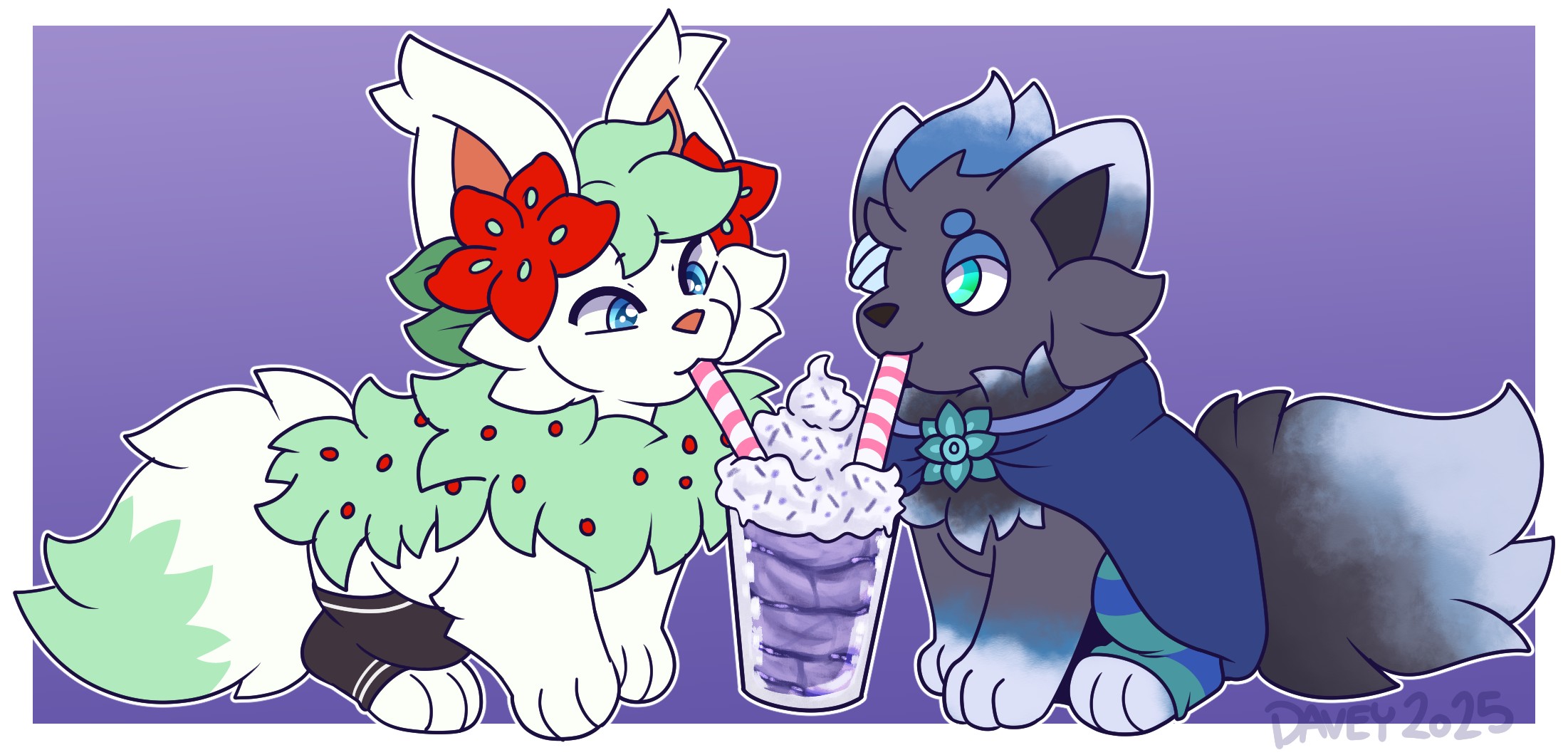 2025 Stream Comm - By @starluxioad on Itaku