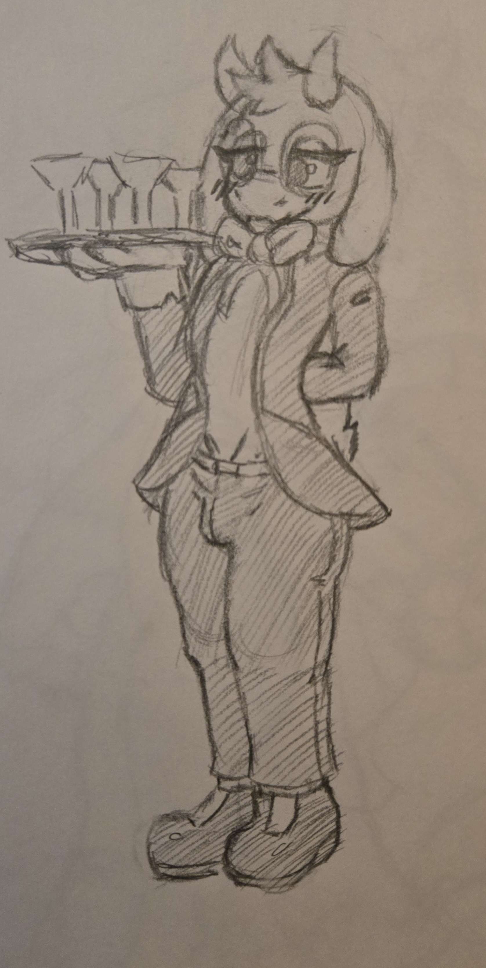 deltarun butler ralsei - By @trapknight on Itaku