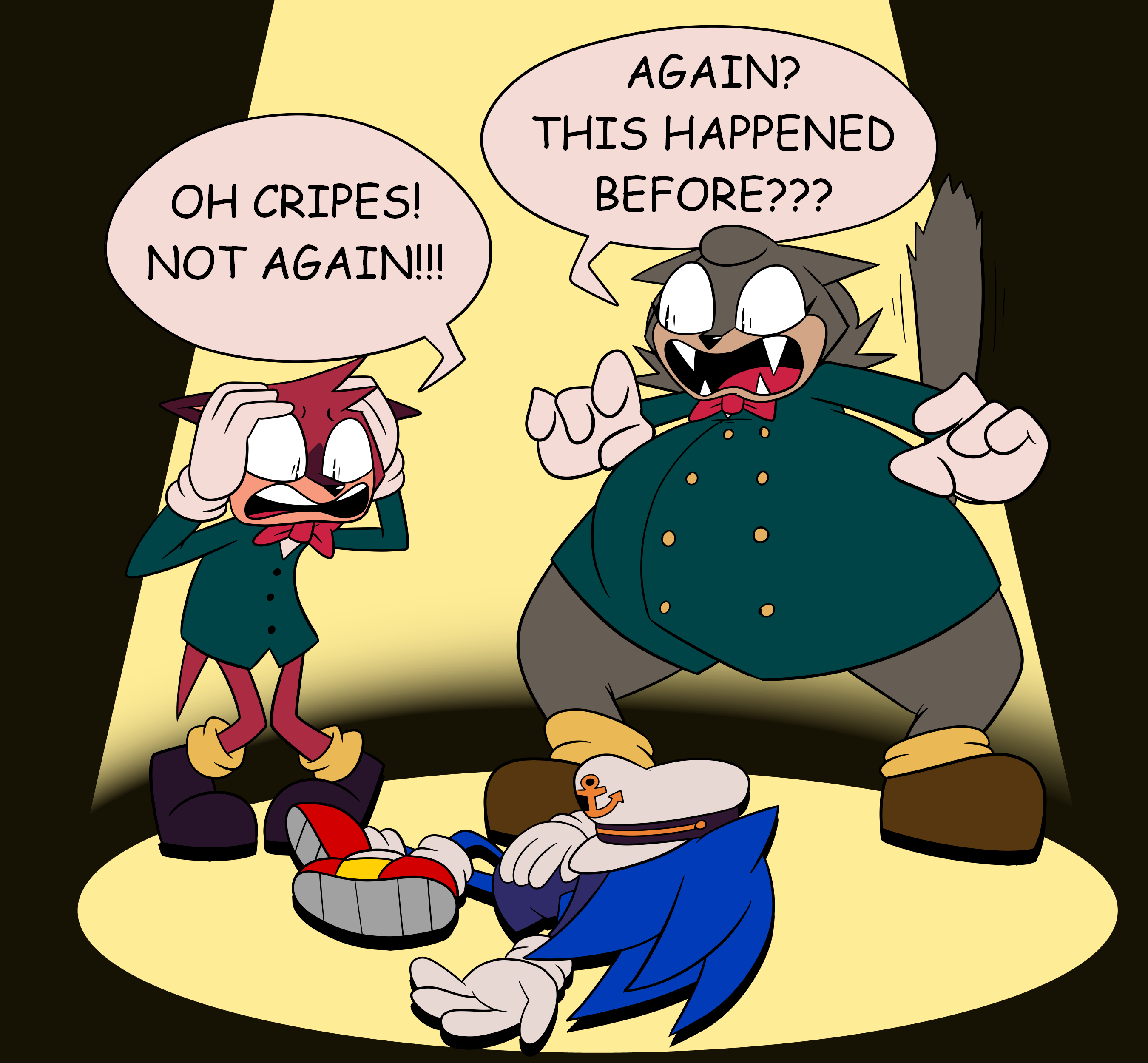 The Murder of Sonic the Hedgehog 2 - By @hectorcollector on Itaku
