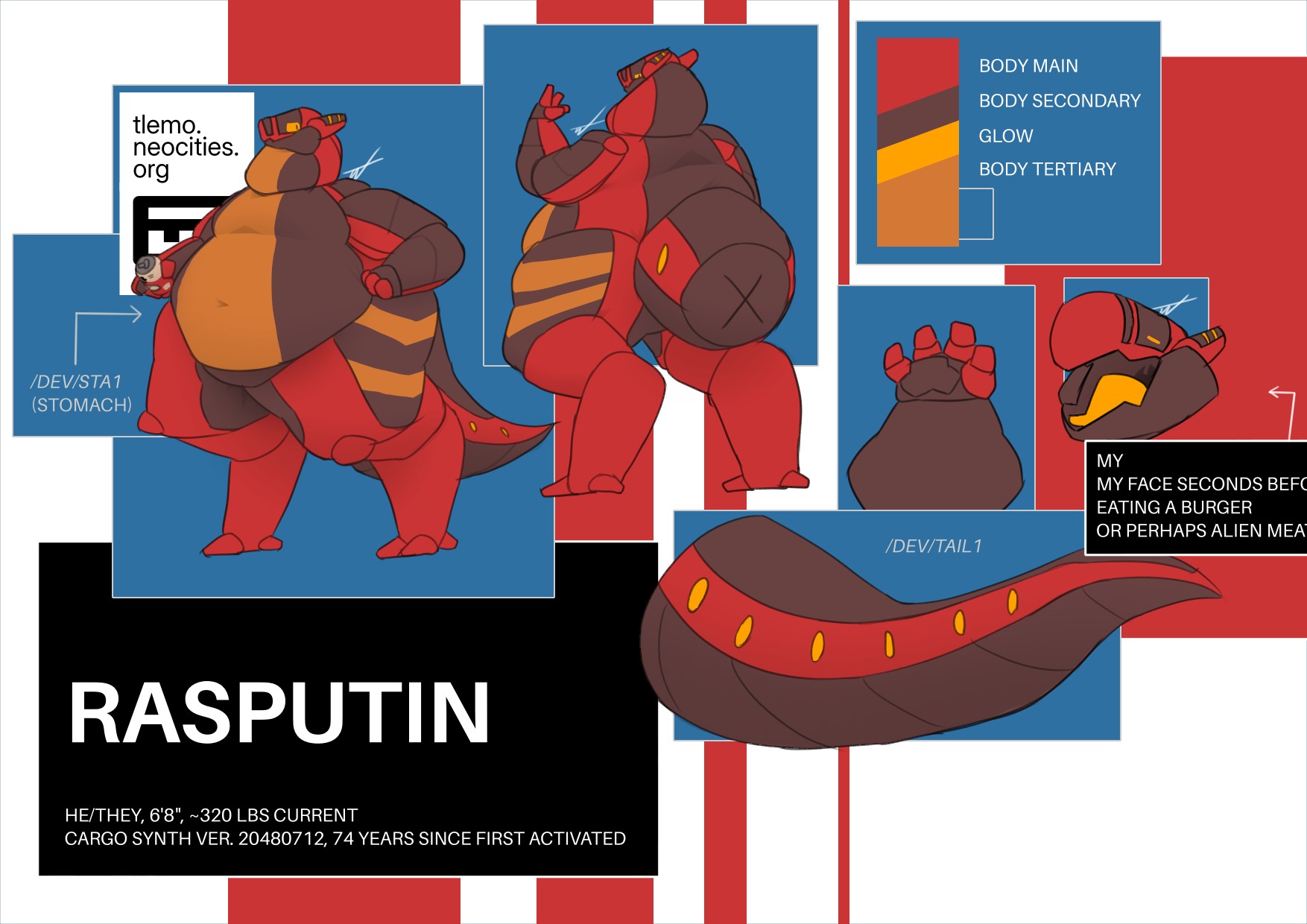 RASPUTIN ref - By @tlemo on Itaku