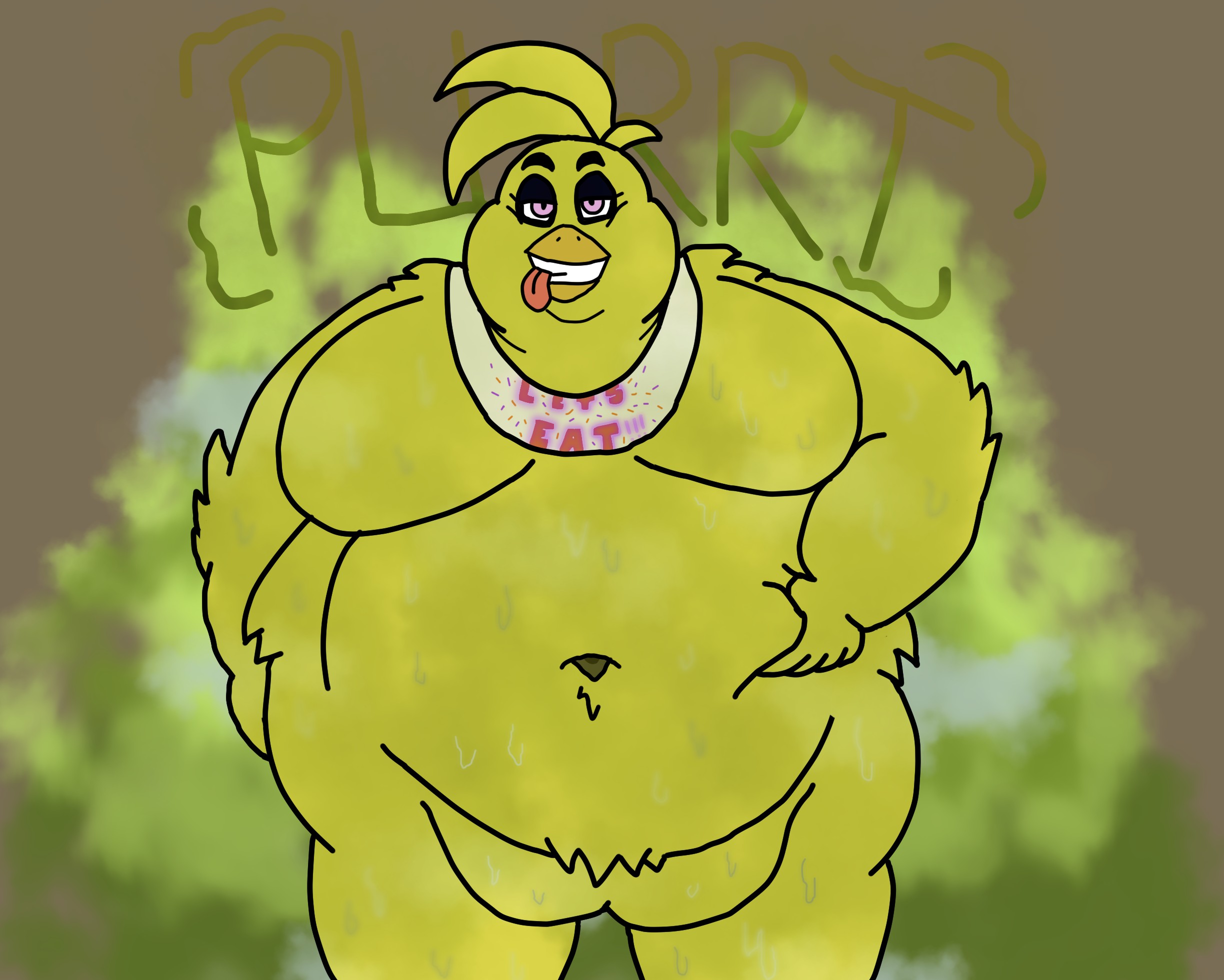 Character Slob Slob Chica - By @riftsrounds on Itaku