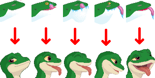 New Gecko Icons - By @vorochi on Itaku