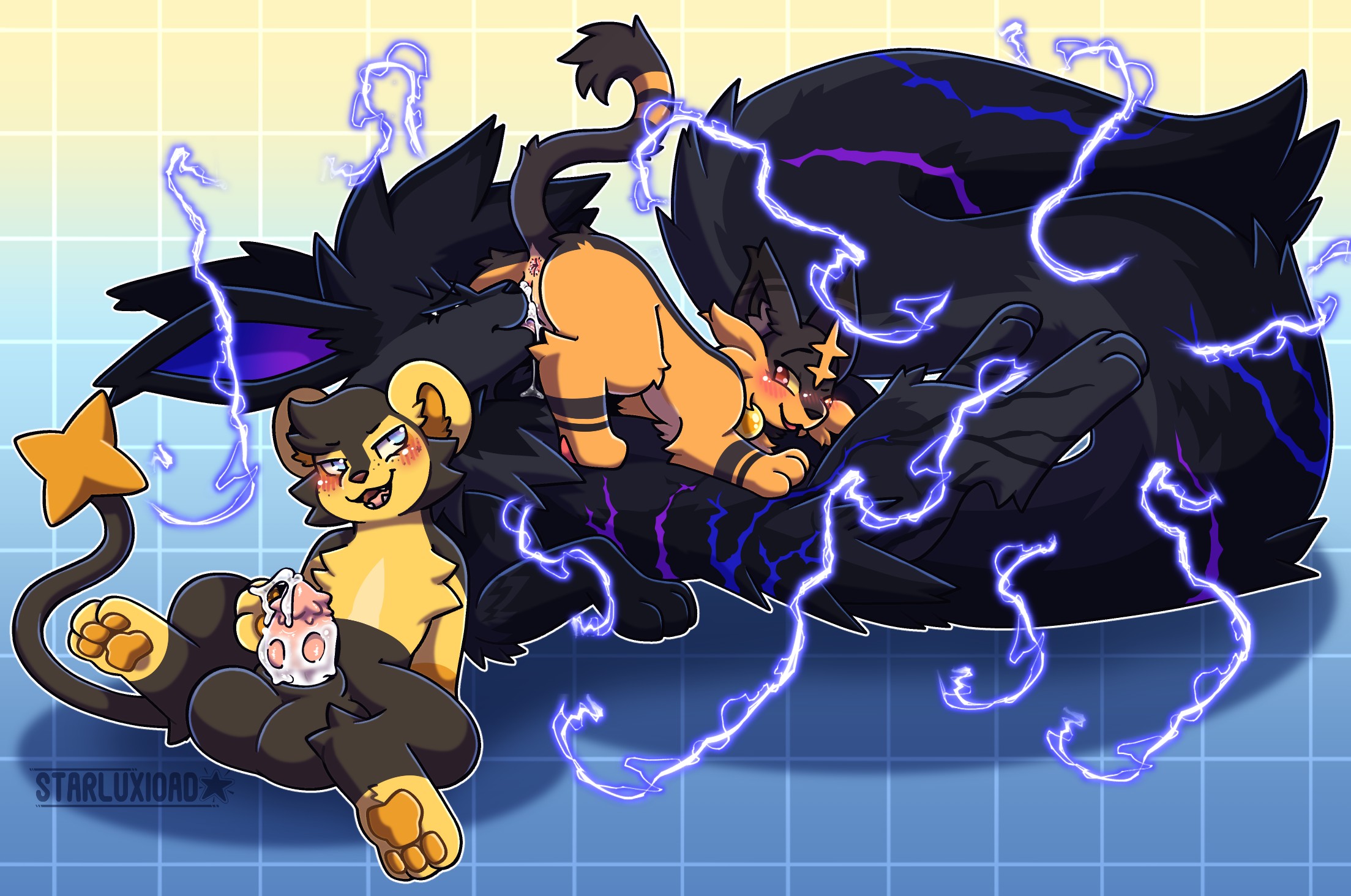 clean up duty [COMM] - By @starluxioad on Itaku