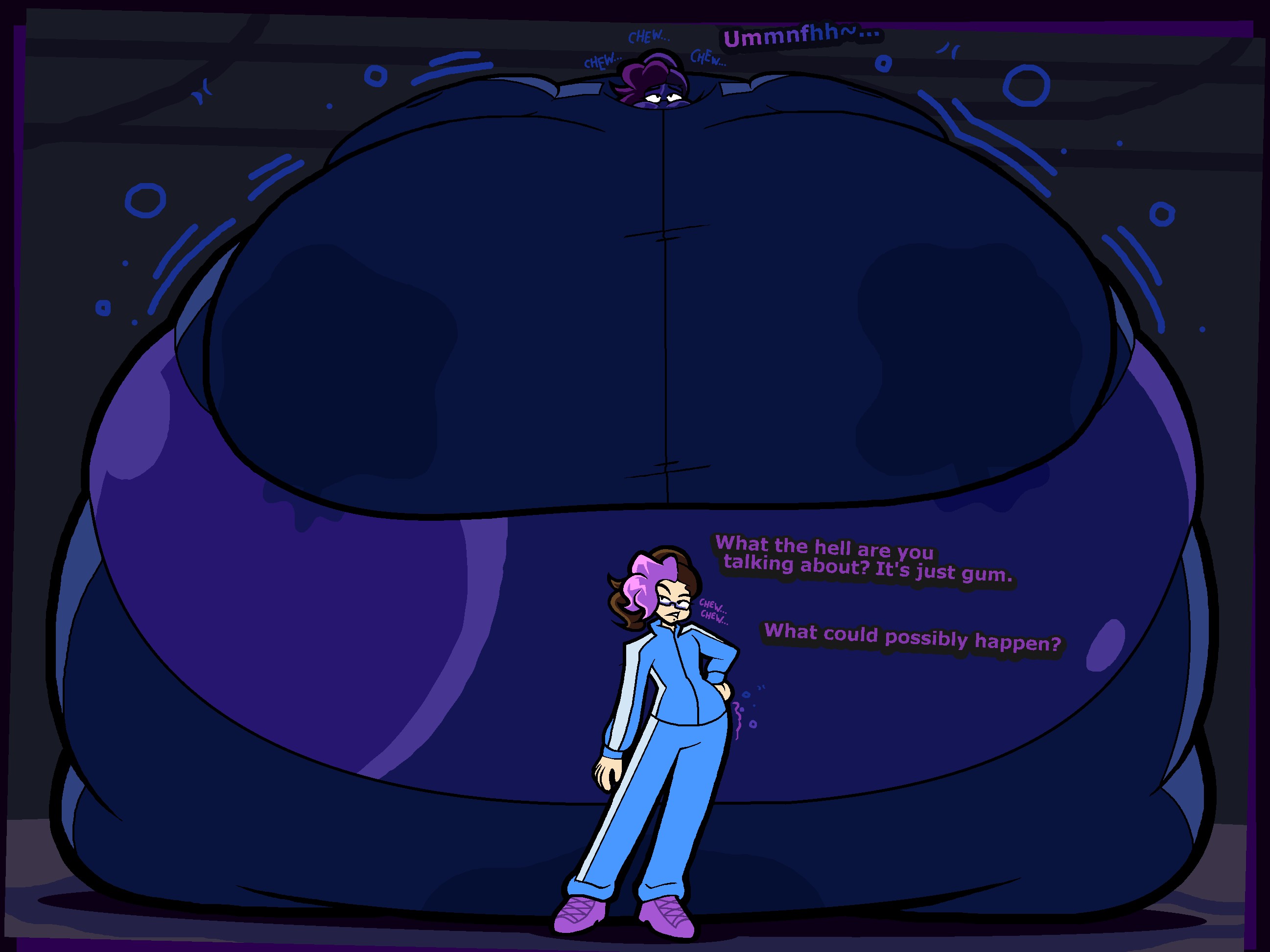 (comm) its as blueberry as it gets - By @honeyswells on Itaku