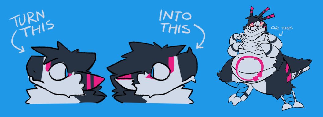 COMMISSIONS OPEN - THANUNIZE YOUR OC - By @tlemo on Itaku